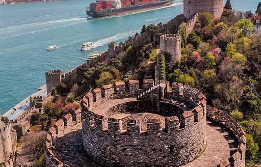 Rumeli Fortress Istanbul water
