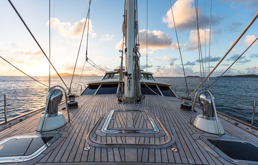 Exterior areas of sailing yacht MARAE