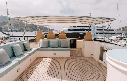 exterior spaces astondoa yacht charter