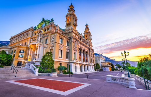 Overview of the exteriors of the Casino de Monte Carlo