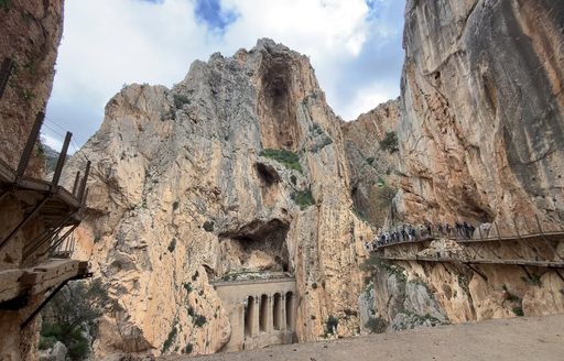 Caminito del Rey Malaga cliffs