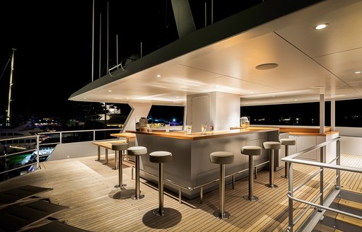 the beast explorer yacht bar