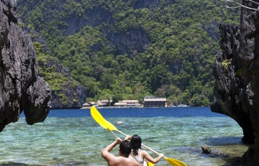 Kayaking in the South Pacific