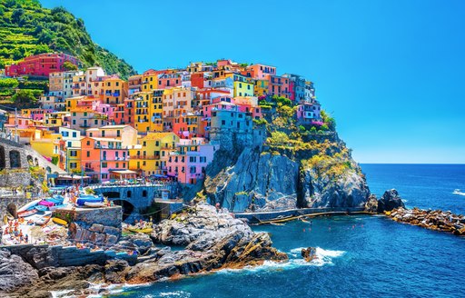 Colourful houses of Cinque Terre in Italy