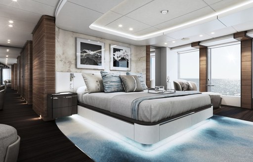 heesen charter yacht ela's staterooms
