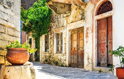 ancient streets of greece