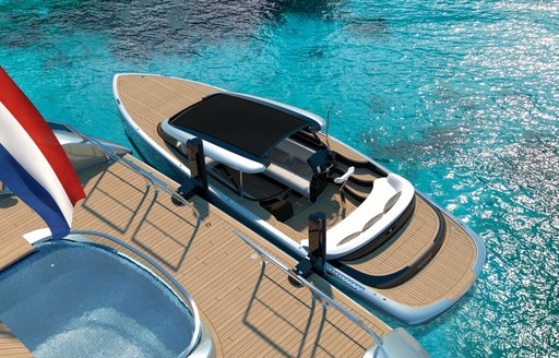 tender onboard superyacht charter