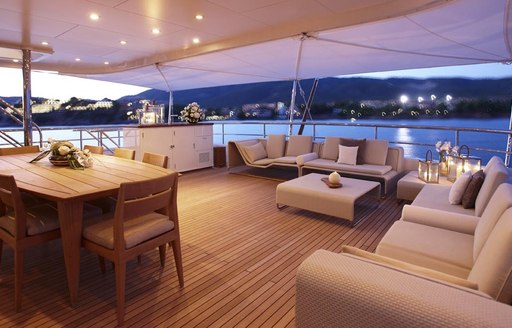 Feadship superyacht HALO deck