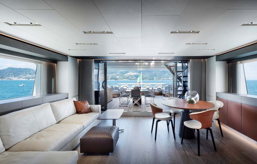 superyacht namaste sky lounge