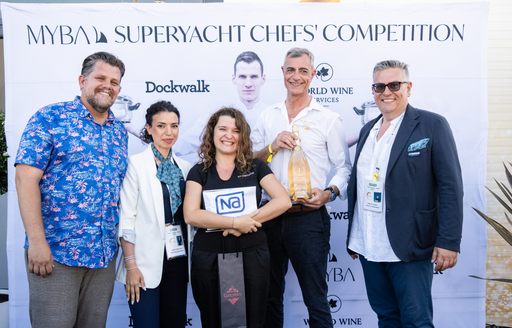 MYBA Charter Show Chef Competition winners photo