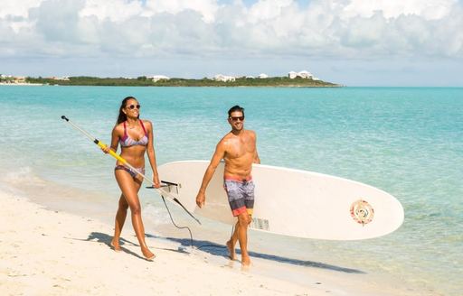 Turks & Caicos - The Shore Club surfing
