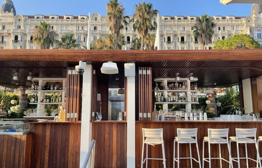 bar in Carlton Beach club 