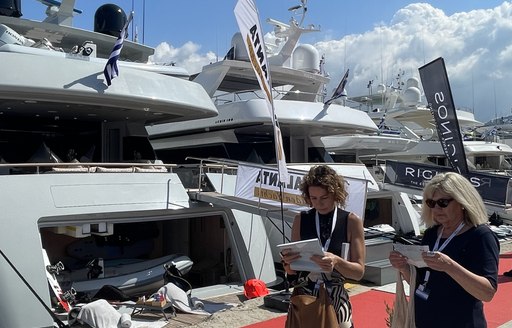 Brokers at the 2022 Nafplion yacht show 