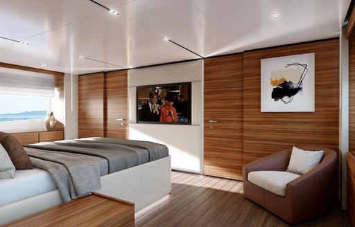 penelope superyacht owner's suite