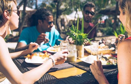New Caledonia - Île aux Canards food people