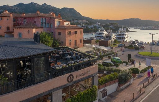 Porto Cervo - Finger's aerial view