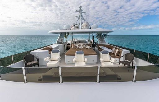 Charter yacht SEA CLASS exteriors with seating