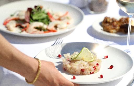 Restaurant Le César Antibes food