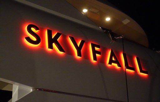 Superyacht SKYFALL at the Miami Superyacht Show