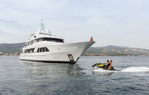 Watertoys on motor yacht GO