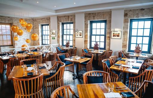 Nishi Restaurant Barbados dining area