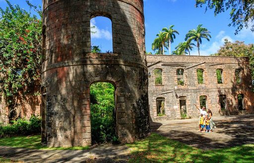 Farley Hill National Park Barbados ruins