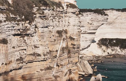 Citadelle de Bonaficio cliffs