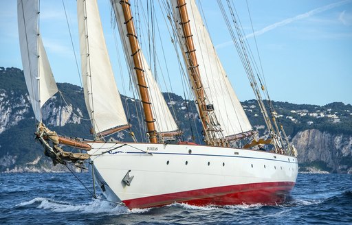 charter yacht PURITAN will compete at Les Voiles de Saint-Tropez 2017