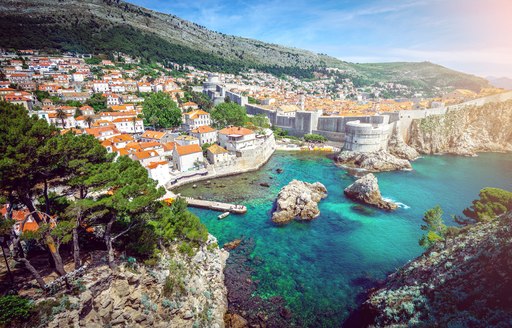 View over Dubrovnik Old Tow, Croatia