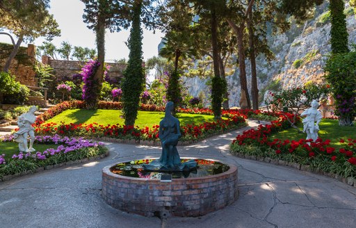 Statue in gardens of Augustus