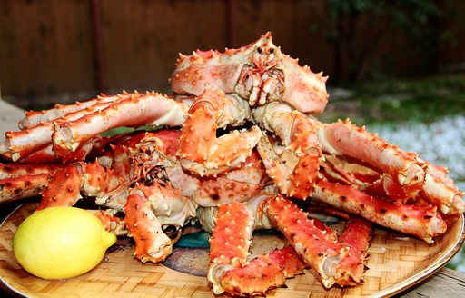 King crab from Kamchatka