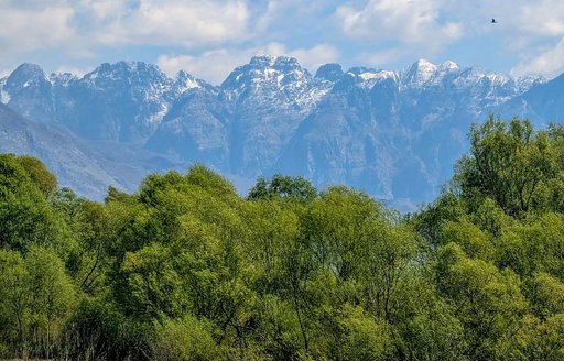 Shkodra Lake mountains, Albania