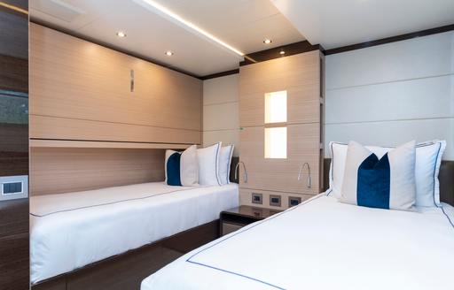 Charter yacht WABASH twin cabin