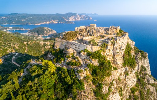 Corfu Angelokastro Castle