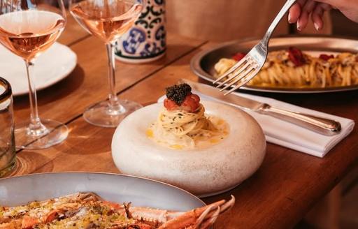 St Tropez - La Casita food