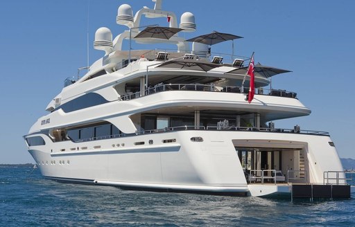 Superyacht 'Silver Angel' in Cannes