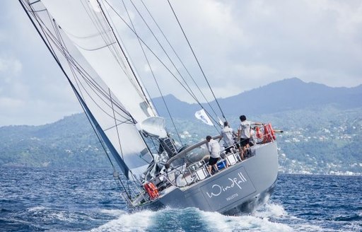 S/Y Windfall came second in the RORC Transatlantic Race 2014