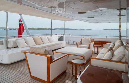 Charter yacht TALEYA exteriors