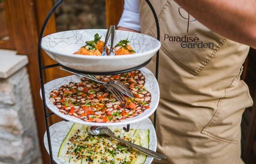 Paradise Garden Hvar food