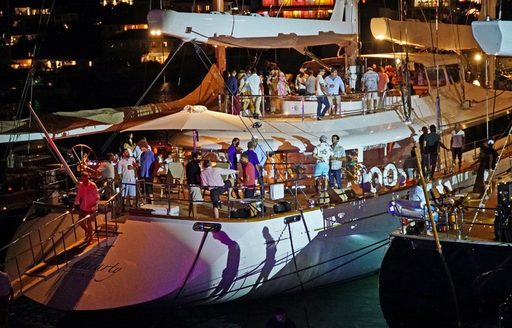 Yacht in St Barths