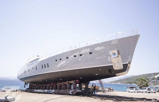 Luxury yacht All About U 2 hitting the waters in Bodrum