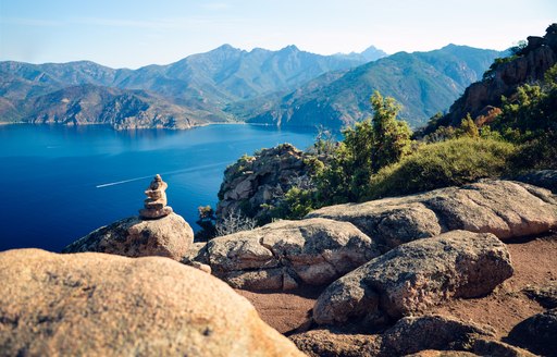 Granite rocks in the Scandola Nature Reserve