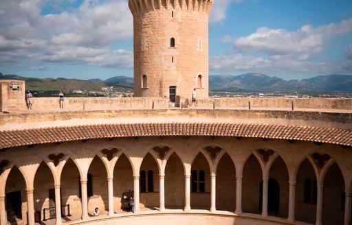Castell de Bellver Mallorca interior