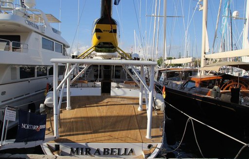 MIRABELLA III's deck areas