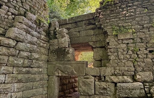Architecture in Butrint National Archaeological Park