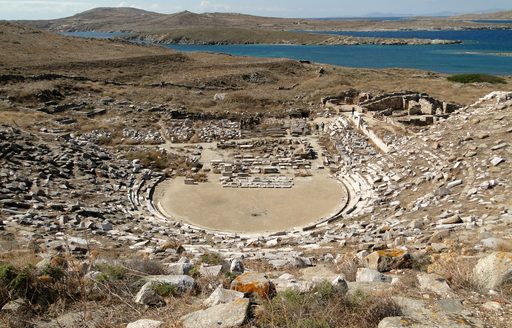 Mykonos - Delos theater ruins