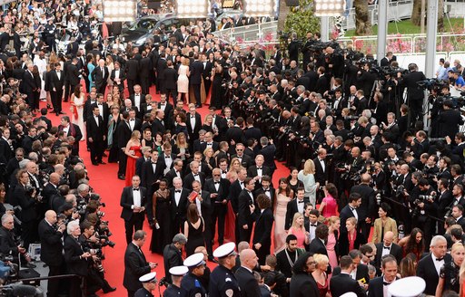 Celebrities on the red carpet for the Cannes Film Festival 2014