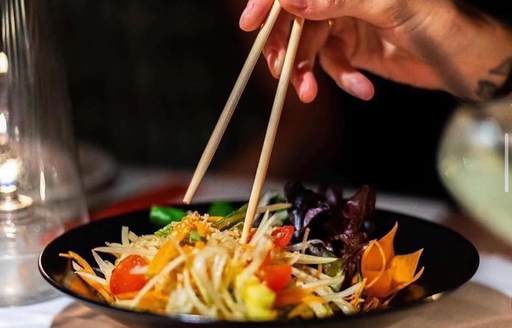 Black Ginger St Barts food