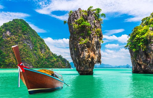 Overview of James Bond Island in Thailand