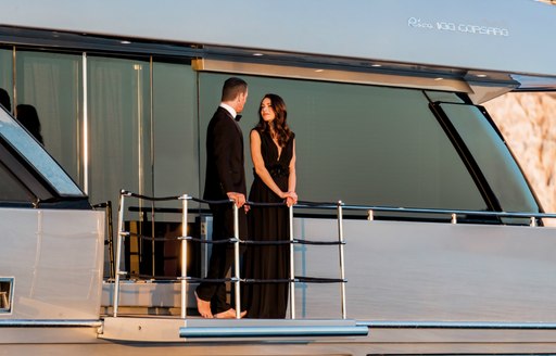 people on deck of river yacht ruzarija